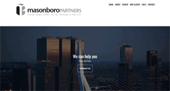 Desktop Screenshot of masonboropartners.com